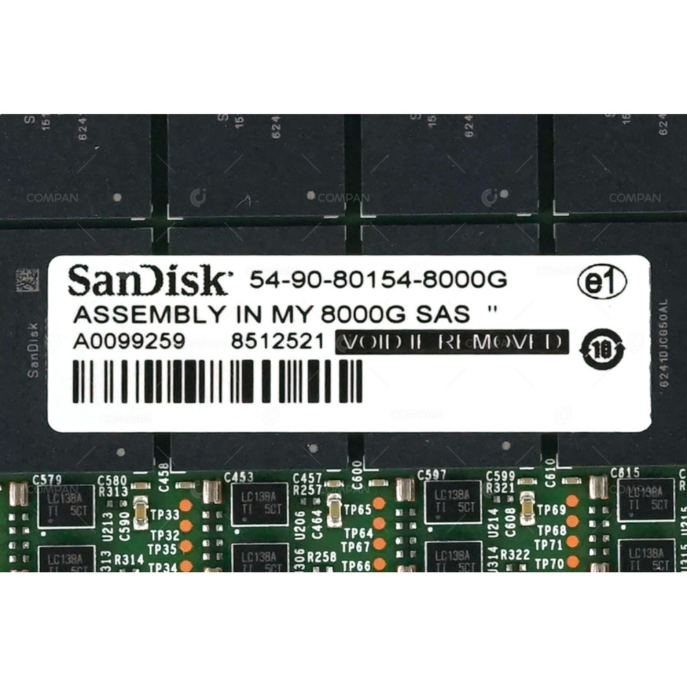 54-90-80154-8000G SANDISK 8TB FLASH MODULE FOR INFINIFLASH IF150